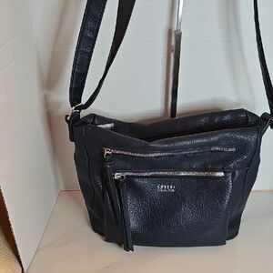 Coveri Collection Navy Crossbody Bag